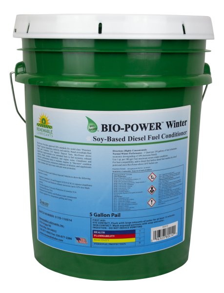 80414 Bio Power Winter Diesel Fuel Conditioner 5 Gal Pail