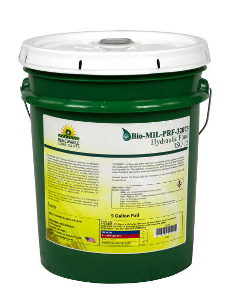 81144 Bio MIL PRF 32073 Hydraulic Fluid ISO 15 5 Gal